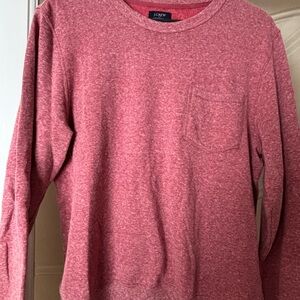 J.Crew Authentic Fleece in Deep Red MENS